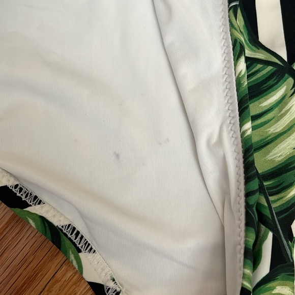 Red Carter Fern Print Bikini - Picture 4 of 5